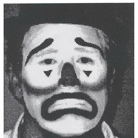 Morris Costumes FP-248 Stencil Kit Clown Tramp