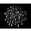 Morris Costumes FP55 Stencil Fireworks, Circular Bur