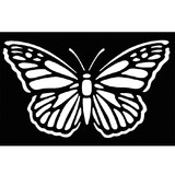 Morris Costumes FP59 Stencil Butterfly Brass