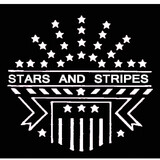 Morris Costumes FP90 Stencil Stars & Stripes, Stainless