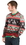 Franco American FR115908SM Men's Frisky Deer Ugly Christmas Sweater T-Shirt Costume