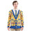 Franco American FR122019XXL Men's Plus Size Ugly Hanukkah Sweater T-Shirt Costume - 2XL