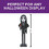 Fun World FW00002 3 Ft. Ghost Face® Collectible Holiday Horror Nutcracker Decoration
