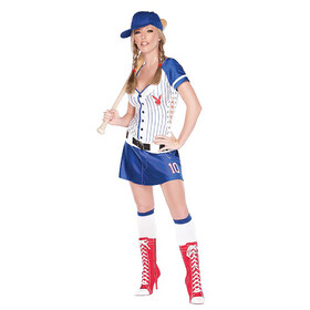 Playboy Women's Playboy&#174; Home Run Hottie Baseball Costume