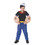 Fun World FW102721LG Toddler Boy's Popeye&#153; Costume - 3T-4T