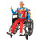 Fun World FW103452M Kids' Hot Wheels Adaptive Costume Md 7-8