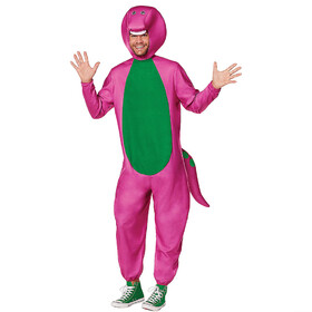 Fun World FW103624L Adult's Barney Costume - Large