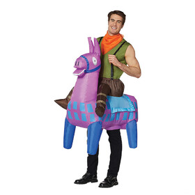 FunWorld FW105064 Adult Fortnite Inflatable Giddy-Up Costume