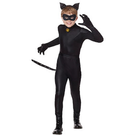 Fun World Kids' Miraculous Cat Noir Costume