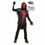 Fun World FW105812L Kids Red &amp; Black Dead by Daylight&#153; Ghost Face&#174; Devil Face Costume - Large 12-14