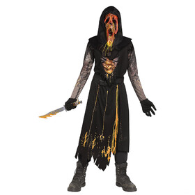 Fun World FW105832 Child Scorched Ghost Face Costume - Dead By Daylight