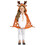 FunWorld FW111781XL Girl's Hooded Deer Cape