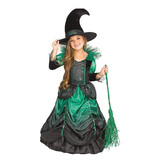 Morris Costumes FW113361XL Girl's Emerald Witch Costume