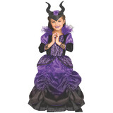 Fun World FW113371PL Girl's Wicked Queen Costume - Small