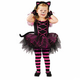 Fun World Toddler Black & Pink Tutu Caterina Costume