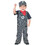 Fun World FW114891T Toddler Boy's Train Engineer Costume - 3T-4T