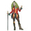 Fun World FW117482LG Girl's Rowdy Clown Costume - Large