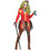 Fun World FW117484SD Women's Rowdy Clown Costume - Small/Medium