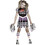 Fun World FW118502L Girl's Zombie Fearleader Cheer Costume - Large 12-14