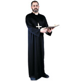 Fun World FW1191 Men's Plus Size Priest Costume