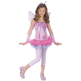 Fun World FW121202LG Fluttery Butterfly Girls Halloween Costume