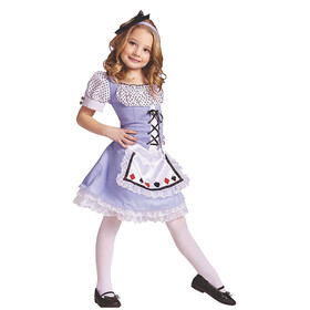 Fun World Girl's Alice in Wonderland&#153; Alice Costume