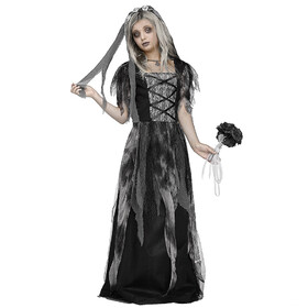 Fun World Girl's Cemetery Bride Costume