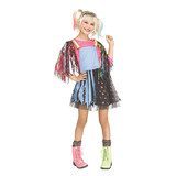 Lacey Wigs FW125892 Girl's Roller Derby Rascal Costume