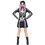 Fun World FW126634ML Adult's Holographic Skeleton Costume - Medium/Large