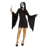 Fun World Adult's Ghost Face Glamour Costume
