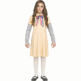 Fun World Girl's Multicolored Polyester A.I. Doll Dress Costume