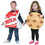 Fun World FW130751 Toddler Cookies &amp; Milk Couples Costumes - 3T-4T