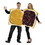 Fun World FW130924 Adult Peanut Butter and Jelly Couples Costume