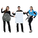 Fun World FW130994 Adult Rock Paper Scissors Group Costume