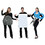 Fun World FW130994 Adult Rock Paper Scissors Group Costume