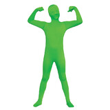 Fun World FW-131262GRM Skin Suit Green Child 8-10
