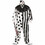 Fun World FW131515 Adults Black &amp; White Killer Clown Costume with Mask - Plus Size