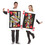 Fun World FW131814 Adult's King and Queen of Hearts Couples Costumes