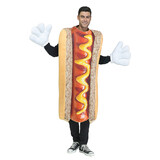 Morris Costumes FW-135644 Hot Dog Photo Real Adult