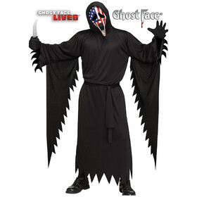 Morris Costumes FW137414 Adult's Scream&#153; Patriotic Ghostface Costume