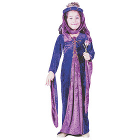 Fun World FW1473SM Renaissance Princess Velvet Girls Halloween Costume
