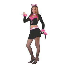 Fun World FW1671 Purr Fect Lady Teen Girl's Costume