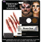 Fun World FW2898CW Deadly Character Werewolf Injury Makeup Kit