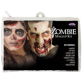 Fun World FW2907CZ Make-Up Zipper Bag Zombie Kit