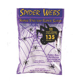 Fun World FW391 11' Stretchy White Spider Web Decoration