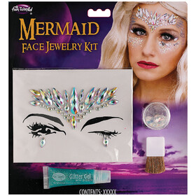 FunWorld FW5577CM Facial Jewelry Stones Makeup Kit