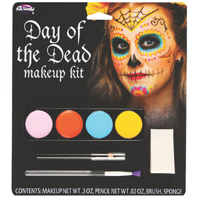 Fun World FW5618F Female Day of the Dead Makeup Kit