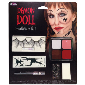 Fun World FW5638AD Demon Doll Face Makeup Kit