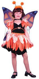 Fun World FW5821LG Butterfly Girls Halloween Costume