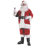 Fun World FW7502 Men's Premium Santa Suit Costume - Large